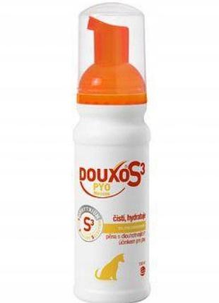 Пінка douxo pyo mousse 150ml протибактеріальна та протигрибкова для собак