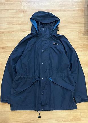 Вітровка чоловіча berghaus 90s синя xl