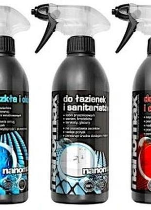 Набір з 5 продуктів nanomax: рідина для миття і чищення духовки вікон ванних кімнат меблів кухні