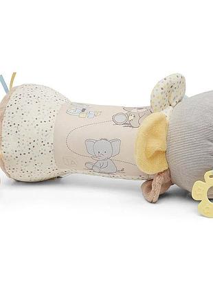 М’який дитячий валик для ігор на животику mothercare teddy’s toy box tummy time roller