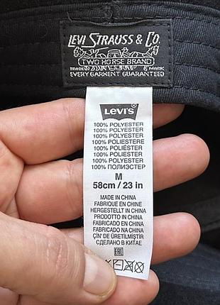 Чорна панама levi’s 5
