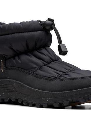 Водонепроникні, жіночі черевики-дутики *clarks atl trek ice wp* ow5581