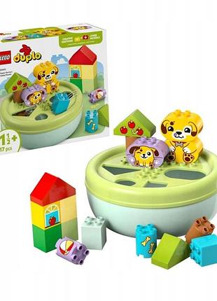 Конструктор lego(r) duplo 10441 сортер форм: будинок цуценят