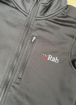Флісова кофта rab чорна розмір s 2