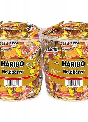 Haribo золоті ведмедики фруктові жувальні цукерки 200 шт. по 10г міні 2кг de