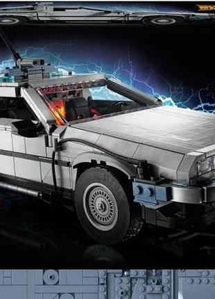Lego icons creator expert 10300 часовий апарат із "повернення в майбутнє"