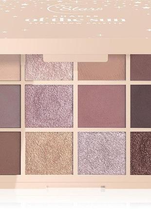 Палітра тіней для повік stars stars paleta 12 shades of the sun 16,8 г