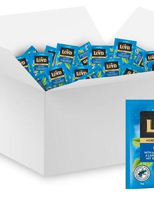 Чай loyd earl grey чорний пакетований 500 шт. для готелів та гастрономії