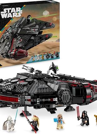 Lego star wars темний сокіл міленіум транспорт із зоряних війн конструктор з 6 мініфігурками подарунок для дітей 10+