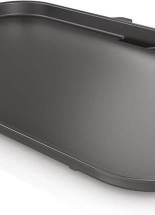 Ninja woodfire xl плоска тарілка антипригарна офіційний аксесуар сумісна з ninja woodfire xl bbq grill og850 / og901 чорна
