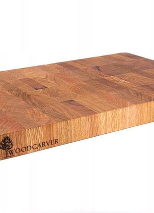 Преміум дошка для нарізання дубова end-grain велика 3