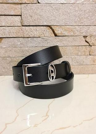 Diesel ремень кожаный 3см
