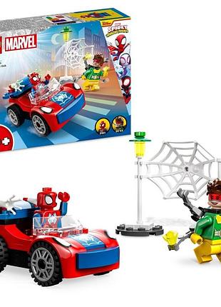 Конструктор lego marvel super heroes 10789 автомобіль spider-man і doc ock
