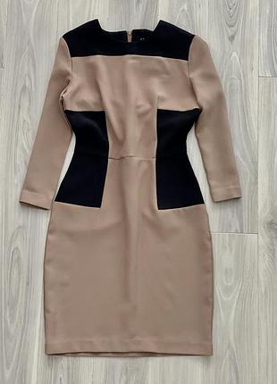 Стримана силуетна сукня/плаття/сарафан zara.