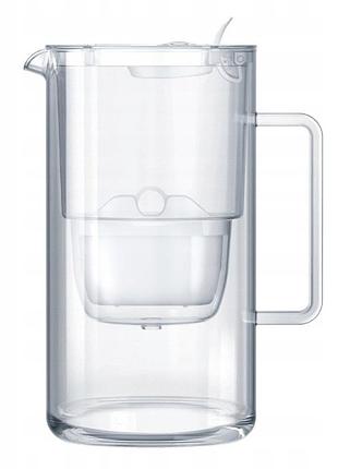 Фільтр-глечик aquaphor dzbanek filtrujący glass 2,5 л білий