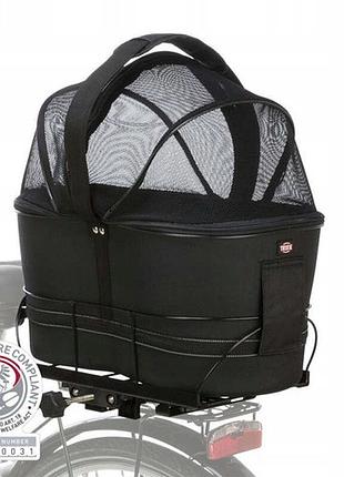 Велосипедна сумка 48x29x42 см чорна стійка