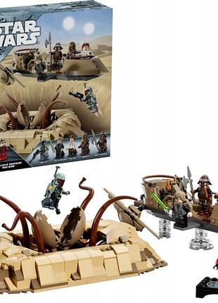 Конструктор lego star wars 75396 піщаний корабель і яма сарлакка