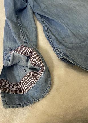 Джинсова рубашка tommy hilfiger p. xl 6