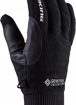 Спортивні рукавички viking solano windstopper з gore-tex m 7 для трекінгу