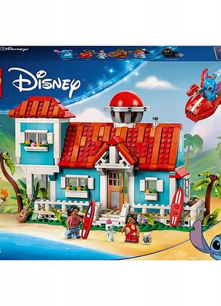 Lego disney будиночок на пляжі ліло і стіча 43268