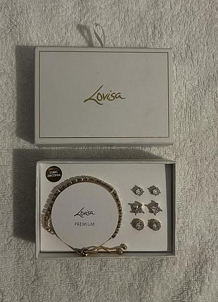 Комплекти для жінок lovisa з цирконієм.