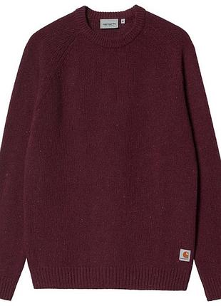 Светр carhartt speckled wine