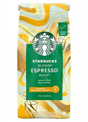 Набір з 2 штук кава зернова starbucks blonde espresso 450 г