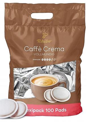 Кава tchibo caffe crema senseo 100 капсул пакетики
