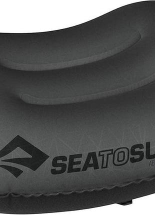 Sea to summit aeros ultralight подушка подорожня r – контурована легка для надування – поліестер 20d – протиковзка – ультралегка –