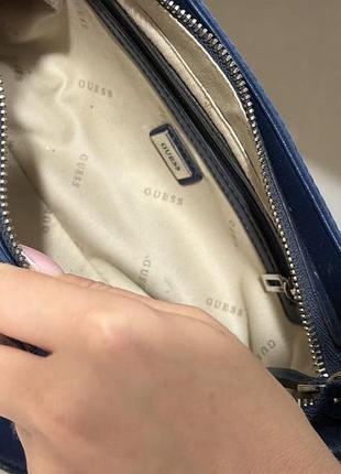 Сумка для жінок guess синя 7