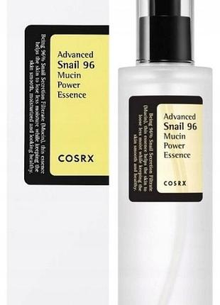 Набір з 2 штук есенція cosrx advanced snail 96 mucin power зволожуюча 100 мл