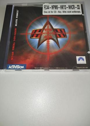 Гра pc star trek voyager: elite force (2000, activision) + cd-key