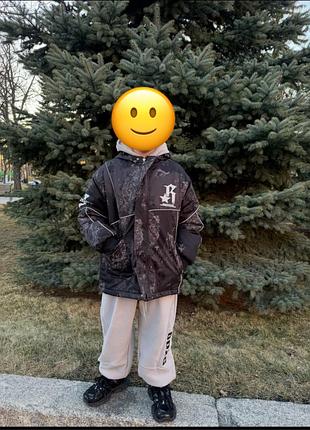 Вітровка для хлопчика чорна