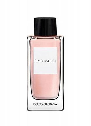 Туалетна вода dolce & gabbana 3 l imperatrice 100 мл для жінок