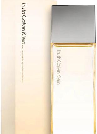 Парфумована вода calvin klein truth woman edp 100 мл оригінал