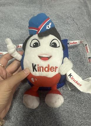 Оригінальна м’яка іграшка kinder — стюардеса ✈️🍫