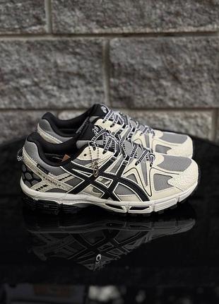 Чоловічі кросівки asics gel-kahana 8 beige black gore-tex🤍