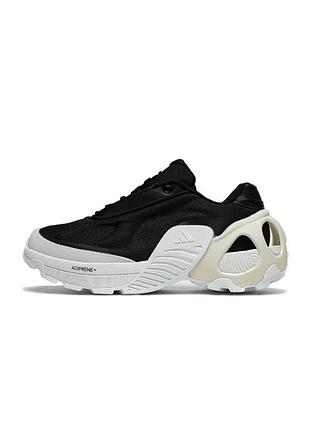 Adidas edge runner black beige | чорно-бежеві кросівки