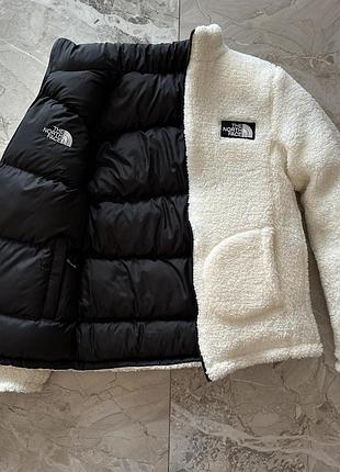 Куртка зимова двостороння чоловіча the north face! куртка зимняя мужская двухсторонняя tnf! пуховик мужской зимний! премиум качество! размеры s-2xl!