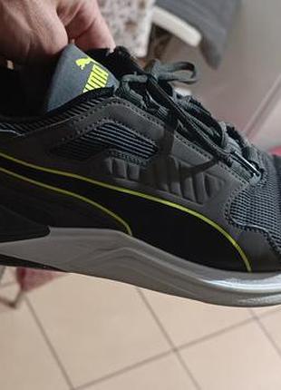 Мужские кроссовки puma disperse xt в черном цвете с контрастными деталями