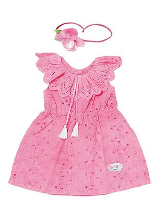 Одежда для куклы baby born - платье фантазия (43 cm)