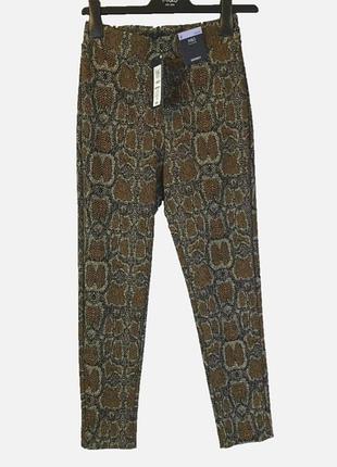 Плотные лосины леггинсы m&amp;s в анималистичный принт