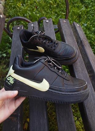 Кроссовки nike air force 1 jester xx черные, размер 37.5