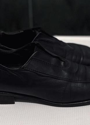 Коллекционные туфли dirk bikkembergs archive aw96 leather elastic derbies (винтаж) р.36,5-37