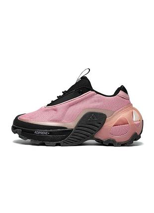 Adidas edge runner pink/black | рожево-чорні кросівки