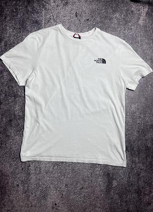 Чоловіча футболка the north face біла розмір m
