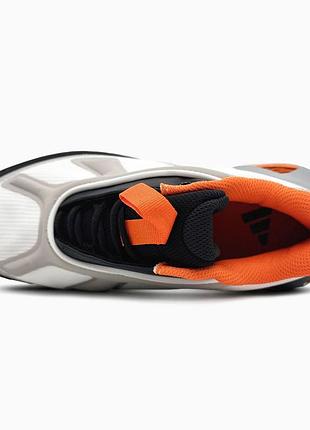 Adidas edge runner white black orange 6