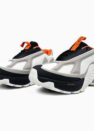 Adidas edge runner white black orange 2
