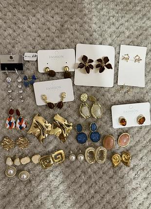 Продам різні сережки