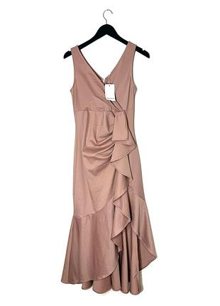 Нова пудрова сукня максі dress tells